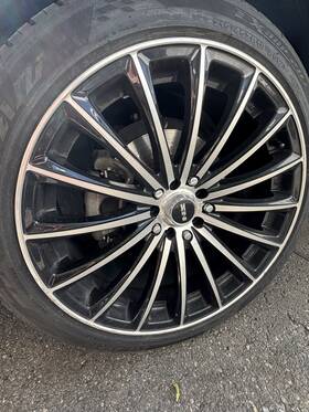 1st-racing Ns1801188026 38bmf Ns-1801 18 Rims 5x114.3 Came Off Mazda3 Axela Duel Drilled 5x100 Performance