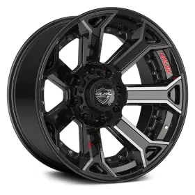 9509109 4play 4p70 Wheels 22x12 -44 6x139.7 106 Black Rims Set Of 4 9509109 4play 4p70 Wheels 22x12 -44 6x139.7 106 Black Rims Set Of 4