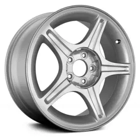 560-03307a Aapf Wheel 17x8 5 Spoke Gt Sparkle Silver Fits 99-04 Mustang 501454