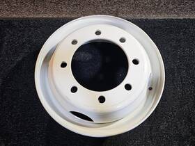 Accuride 50180pkwht21 Qty 1 Steel White Wheel Rim 19.5x6.75 8x275 5.5 Inch
