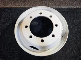 50180pkwht21 Accuride Qty 1 Steel White Wheel Rim 19.5x6.75 8x275 5.5 Inch