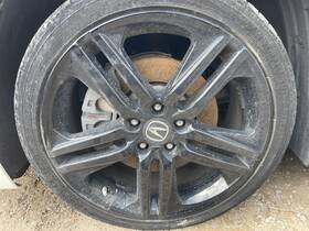 Acura 08w19tz3200c Alloy Wheel Rim 2015-2017 Tlx 19x8 Diamond Cut Black Painted 1010725