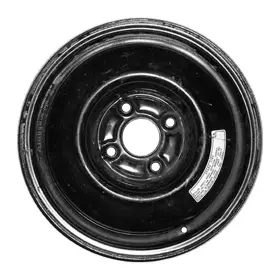 42700sm1a61 Acura 63732 Reconditioned Oem 15x4 Black Steel Wheel Fits 1997-1999 Cl