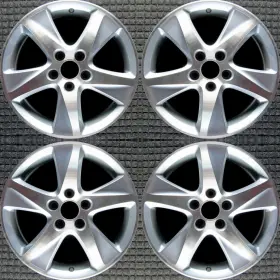 42700tl2a81 Acura Tsx Machined With Silver Pockets 17 Inch Oem Wheel Set 2009 To 2014