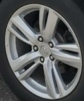 560-71808 Acura 2013 Rdx Oe Wheel 18x7-1/2 10 Spoke Diamond Dealer Installed Gray