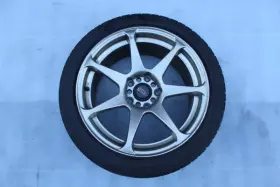 560.ac1e05 Acura 2005 2006 Rsx Wheel 245 40 17 Mb Motorsports 17x9 Zeetex Tire 6/32 Tread