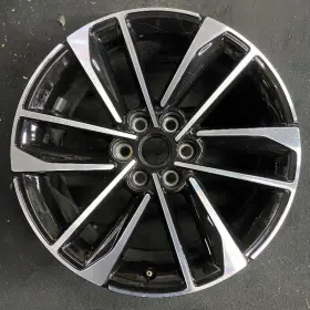86812458 Acura Zdx Machined Black Oem Wheel 20 Inch 2024-2025 Factory Original Rim