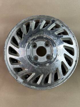 Acura Oem 42700-sk8-a01 90 91 Integra Sedan Left Aluminum Wheel Rim 14x5-1/2jj 18 Spoke Used