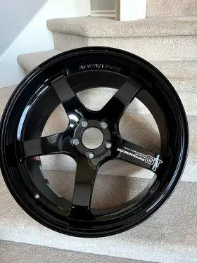Yaq0o20e9p Advan Gt 20x9.5 Inch Et20 Lightweight Track Racing Wheel For R28 Nissan Gtr Front