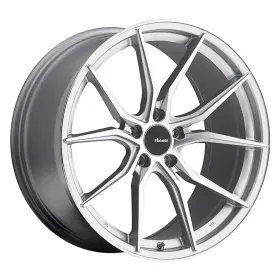 Hy9851435s Advanti Hybris Rim 19x8.5 5x114.3 Offset 35 Machine Face Silver Quantity Of 4