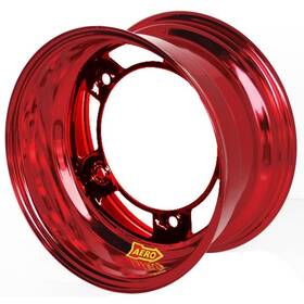 Aero 51-900550red 51 Series 15x10 Wheel Spun 5 On Wide Bp Bs