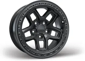 20402540aa Aev Borah Dual Sport Wheel M10 Onyx For 2018-2025 Jl Wrangler/gladiator