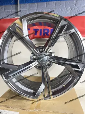 2095112gmf Aftermarket 20x9 Gunmetal Audi Wheels Rims 5x112 A5 A6 A7 A8 Q3 Q4 Q5 S5 S6 S7 Sq5 Sq4 Sq3