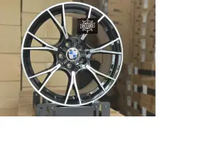 5407bm Aftermarket 20x8.5 20x9.5 Bmw Black Machine Wheels Rims 5x120 M3 M4 M5 M6 335 428 535 645 M