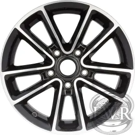Aly02399u90n Aftermarket Used 17 Inch Polished Black Alloy Wheel Rim 2017-2019 Dodge Journey 14-19 Caravan