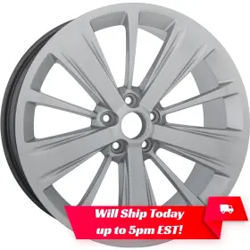 Aly10183u20n Aftermarket Set Of 4 New 20 Inch Silver Premium Aluminum Alloy Wheels 2018-2019 Ford Explorer