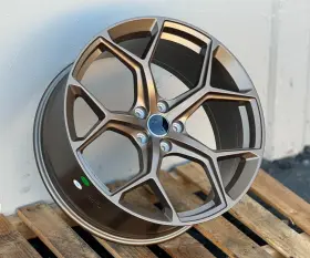 Apau161985511232mbz Aftermarket 19x8.5 5x112 32 66.6 Bronze Rims Fit Audi A4 A5 A6 A7 S4 S5 Q3 Q5 Rs4 Rs5 Set 4