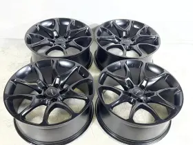 Apjp22010512745mb Aftermarket 20x10 Srt Matte Black Wheels Rims 5x127 Jeep Grand Cherokee Trackhawk Srt8
