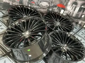 Apmb151885511235gb Aftermarket 18x8.5 Mercedes Benz Gloss Black Wheels Rims C250 C C350 E E300 E350 E63