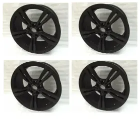 Kb1404 Aftermarket 19x8.5/9.5 F10 Bmw M5 Style Matte Black Wheels Rims 5x120 Et35