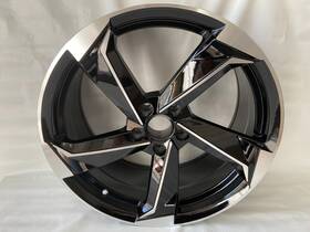 Aftermarket Kb1467 4pc 19 Inch Wheels Fits Audi A4 A5 S4 S5 A6 A7 A8 Q3 Q5 19x8.5 5x112 30 Rims Set Ne