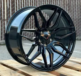 Cv1920gb Aftermarket Products 19 Inch And 20 Black Wheels Fits Chevy Corvette C8 Stingray Z06 Performance 2020