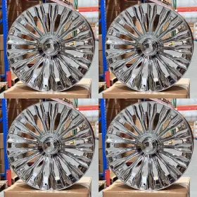 Mb848-c Aftermarket Products 20 Inch Chrome Wheels Rims Fits Mercedes Benz S500 S560 S580 S63 E350 E400 Sl500 Ml
