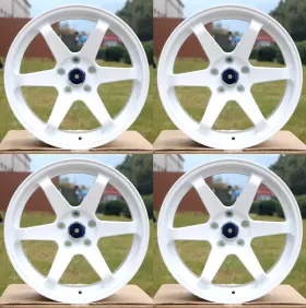 W500-w Aftermarket Products 15 Inch Wheels Rims For Honda Te37 Grid Style Civic Ex Lx Si Type S R 4x100 15x7 30