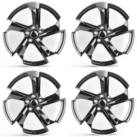 W674-bmf1775.35.5.112-i Aftermarket Products 17 Inch Wheels For Audi A3 A4 A5 Q3 Vw Golf Jetta 17x7.5 5x112 35 Rims Set 4
