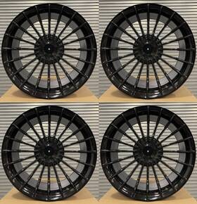Aftermarket Products W724-gb 20 Inch X8.5 B7 Alpina Style Black Wheels Rims For Bmw 5x120 5x112 F01 F02 F03