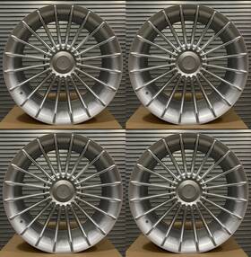 Aftermarket Products W724-hs 20 Inch Wheels Rims For Bmw Aplina Style Tesla 330 335 428 430 528 550 Silver 5x120