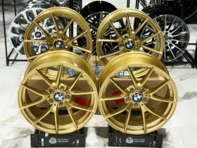 W8111618810gd2940 Aftermarket Products 18x8/18x9 Style 763m Gold 5x120 Design Wheels Fit Bmw F30 F32 F10 E90 E92 Z4 X1
