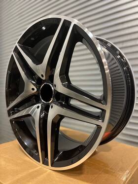 Aftermarket Products W828-bmf 19 Inch C63 Amg Style Black Wheels Rims Fits Mercedes Benz 10 E250 E350 E400 E550