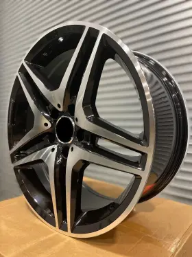 W828-bmf Aftermarket Products 19 Inch C63 Amg Style Black Wheels Rims Fits Mercedes Benz 10 E250 E350 E400 E550