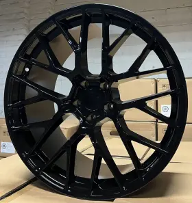 W854-gb Aftermarket Products 20 Inch Wheels Staggered Gloss Rims For Porsche Spyder Mesh Style Macan Gts S Turbo