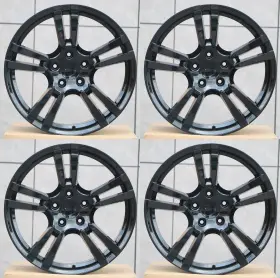 W856-gb Aftermarket Products 22 Inch Wheels Rims Fits Porsche Audi Volkswagen Vw Cayenne Taycan Toureg Q7 5x130