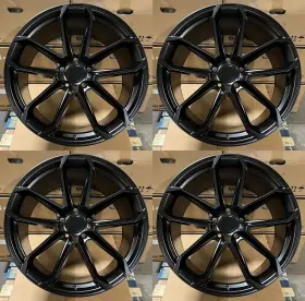 W861-sb Aftermarket Products 22 Inch Wheels Rims Fits Porsche Vw Cayenne Taycan Panamera Q7 Gt Gts S 4 4s Satin