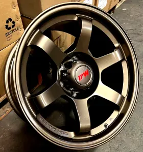 W500-br Aftermarket 18x8 Inch Bronze Jdm Style Wheels Fit Toyota Mitsubishi Honda Acura 5x114.3 Set 4
