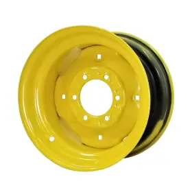 04-5206652-jy Ag Wheel Express 8.25x16.5 6 Hole Jd Compact Tractor Wheel- Yellow