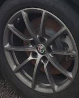 Alfa Romeo 560-58135 2017 Giulia Oe Wheel 17x7-1/2 10 Spoke Opt Wac