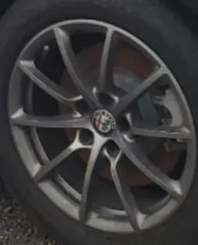560-58135 Alfa Romeo 2017 Giulia Oe Wheel 17x7-1/2 10 Spoke Opt Wac