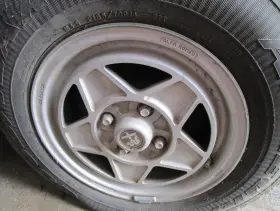 60518628 Alfa Romeo Spider Gtv 5-spoke Alloy Wheel Cromodora 14 Inch 1968-1994