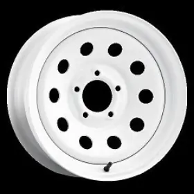 2766080xhd-w Allied Wheel Components 16x6 55w White Mod 8x6.5 0mm