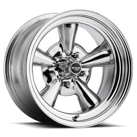 Allied Wheel Components 6750099r 15x10 67 Supreme Polished Wheels 5x4.5/5x4.75/5x5 -76mm Set Of 4