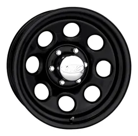 8160060 Allied Wheel Components 81 Series Soft 8 Black Wheels