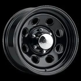 8258060 Allied Wheel Components 15x8 297b Black Soft 8 6x5.5 -19mm
