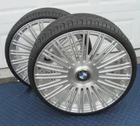 Ae320 American Forged Wheels Pair Monoblock 24x9 Dual 5x120mm 5x4.5 Inch /bmw