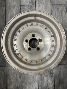 American Racing 811931 Vintage Outlaw Drag Wheel 15 Inch 15x8 Rear