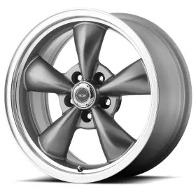 Ar105m77552a American Racing 17x7.5 45 Ar105 5x110 Anthracite With Machined Wheels Set Of 4