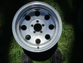 Ar1725866 American Racing 15ftft X 8ftft Ar-172 Baja Wheel 5x4.5ftft Et 19 Polished Ar172